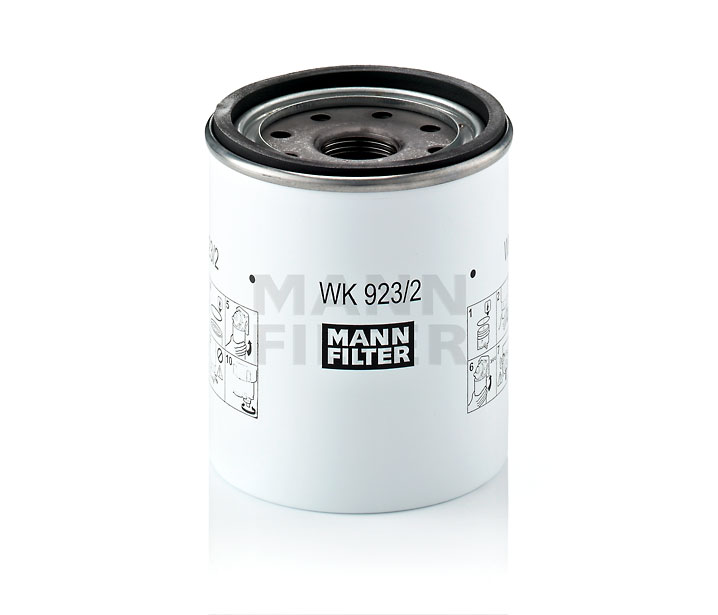 MANN-FILTER WK 923/2 x: Kraftstofffilter mit Dichtung