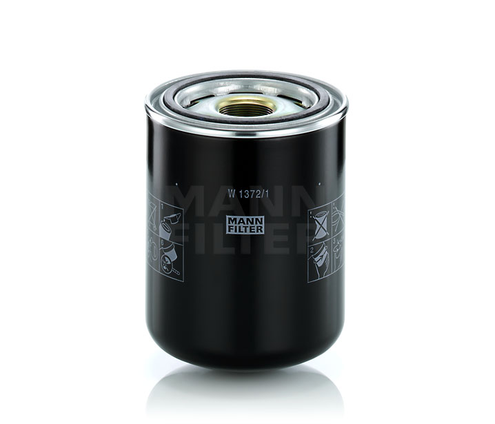 MANN-FILTER W 1372/1: Filtru, sistem hidraulic primar
