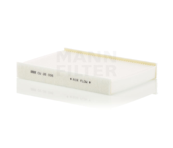 MANN-FILTER CU 26 006: Filtre d'habitacle Filtre à particules