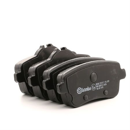 BREMBO P 50 099: Plăcuțe de frână PRIME LINE cu acceasorii, cu suruburi etrier, cu tabla anti scartait