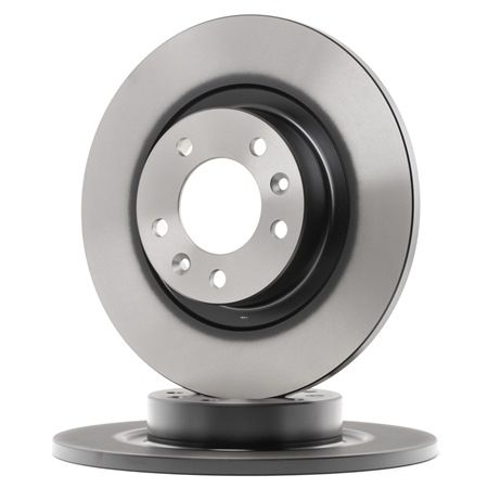 TRW DF6134: Disco de freno Ø: 290mm, macizo, Ø: 290mm, barnizado