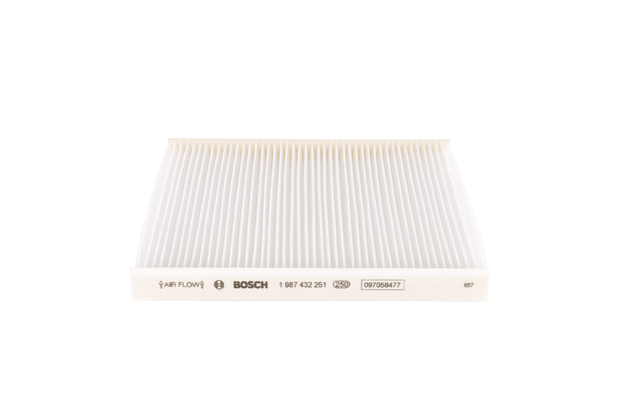 BOSCH 1 987 432 251: Filtrs, Salona telpas gaiss Daļiņu filtrs
