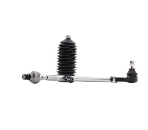 FEBI BILSTEIN 39292: Spurstange Vorderachse links, mit Schellen, mit Faltenbalg