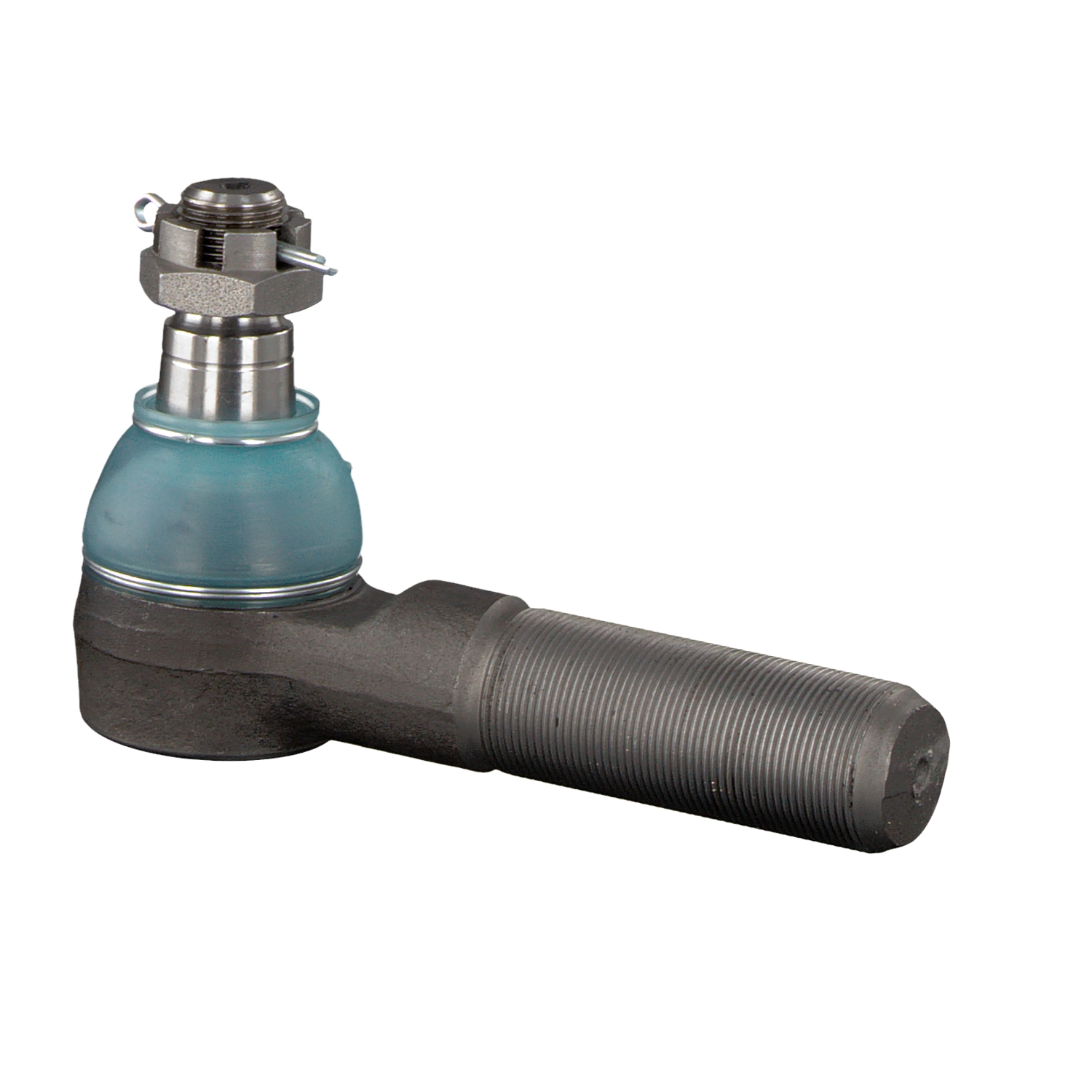 FEBI BILSTEIN 39595: Cap de bara Axa fata stanga, Axa fata dreapta, 141mm, cu piulita crenelata