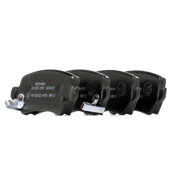 HERTH+BUSS JAKOPARTS J3610525 Remblokken OPEL Corsa C Hatchback (X01) 107 Pk Benzine kosten