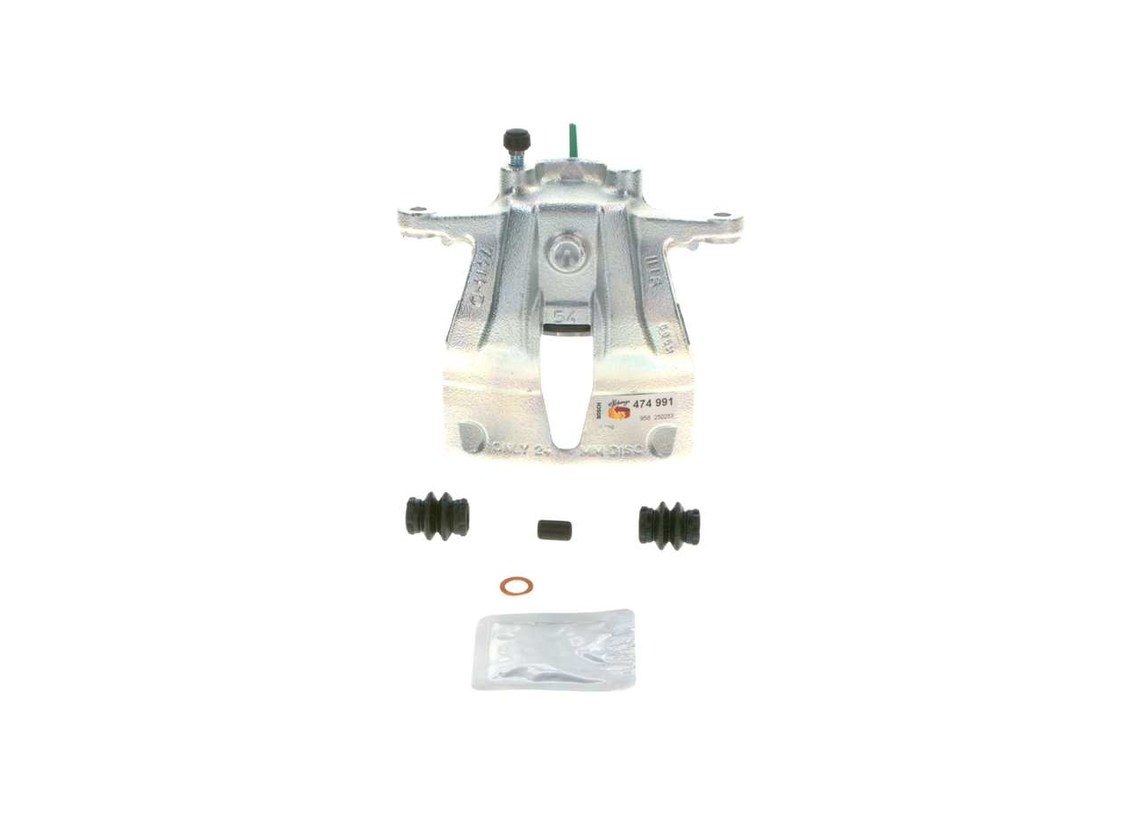 BOSCH 0 986 474 991 Remklauw OPEL Corsa C Hatchback (X01) 84 Pk Benzine kosten
