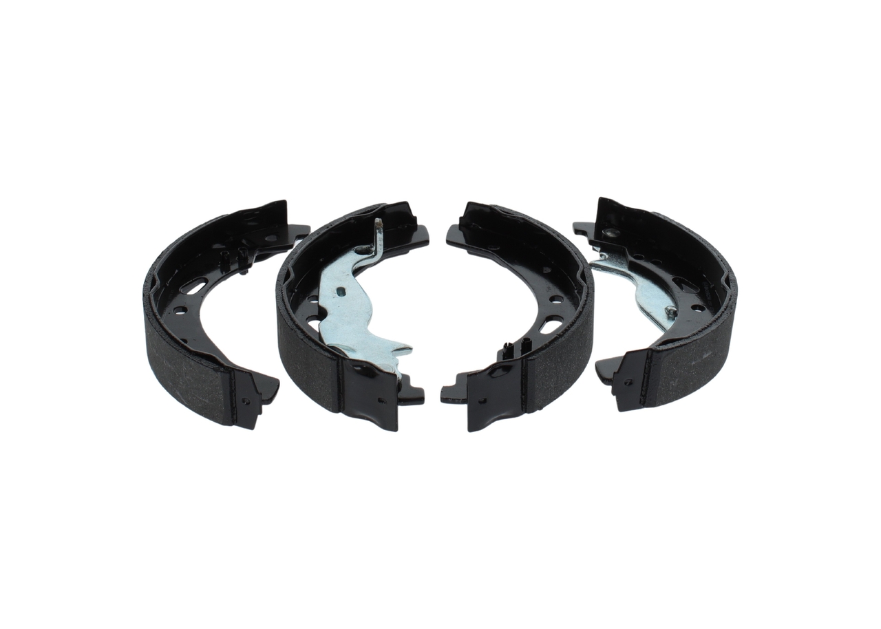 BOSCH 0 986 487 767 Комплект спирачна челюст MAZDA 2 Хечбек (DL, DJ) 110 K.C. бензин цена