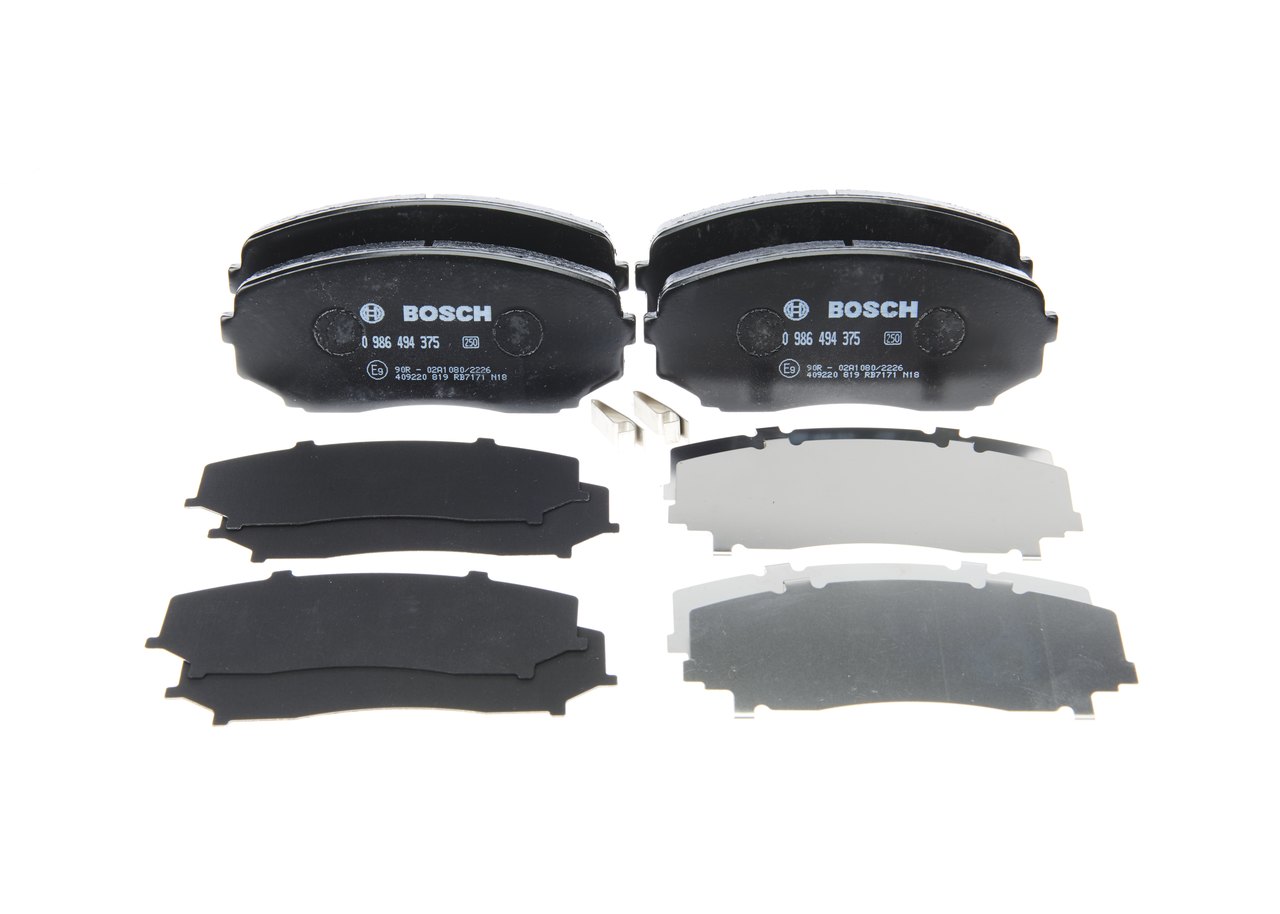 BOSCH 0 986 494 375 Remblokken MAZDA CX-9 (TB) 273 Pk Benzine kosten