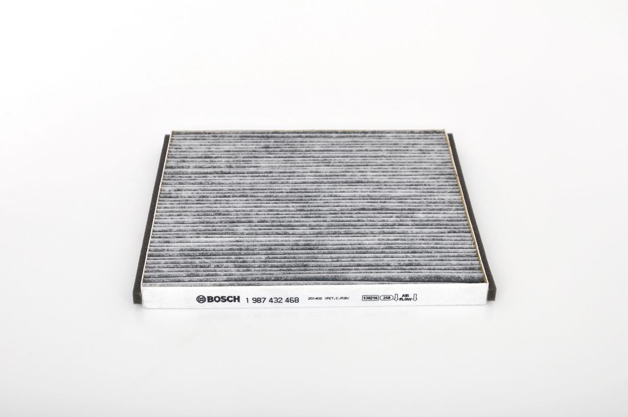 BOSCH 1 987 432 468: Filter vnútorného priestoru Filter aktívneho uhlia