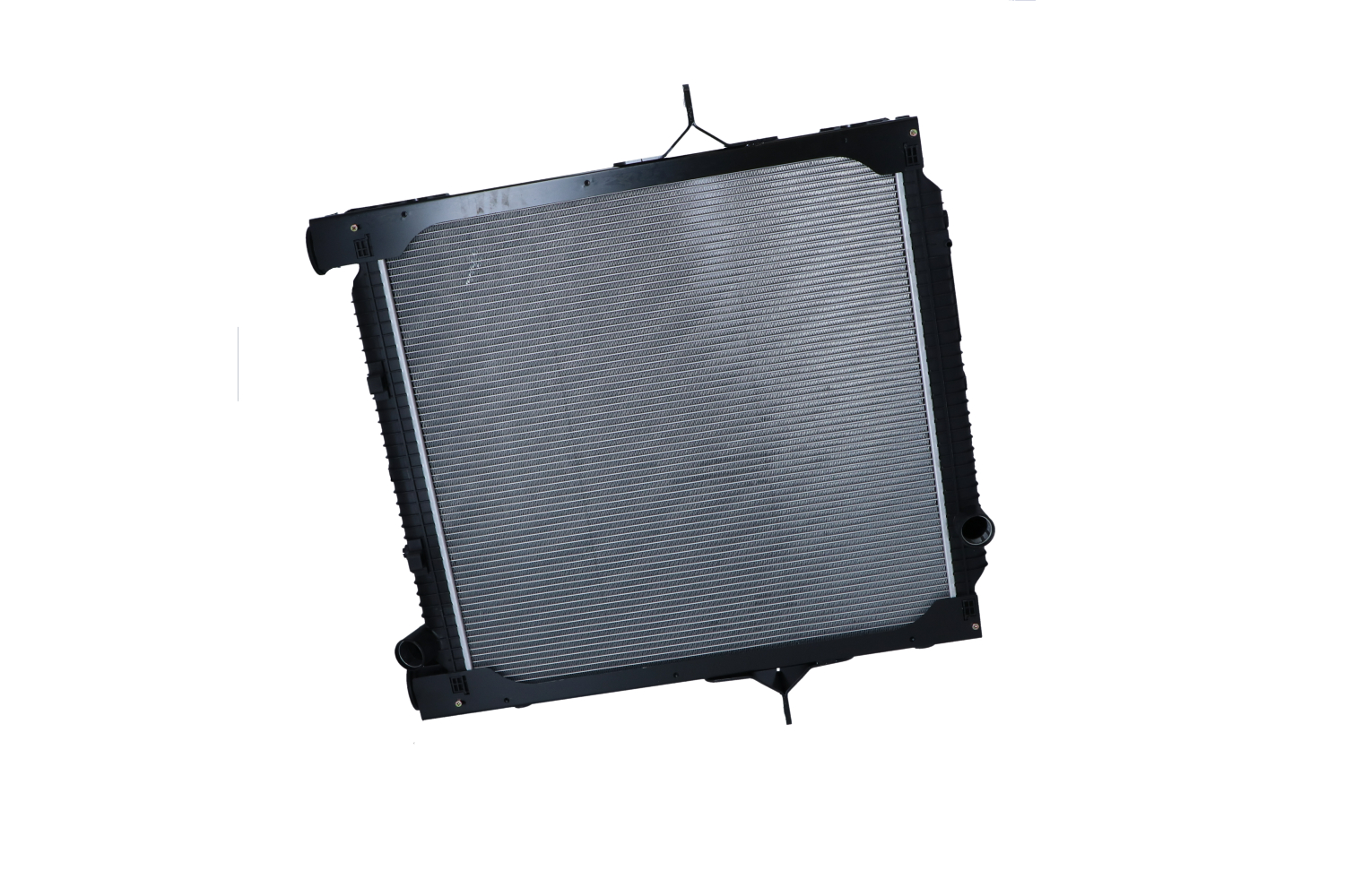 NRF 519798: Chłodnica, układ chłodzenia silnika Aluminium, z ramą