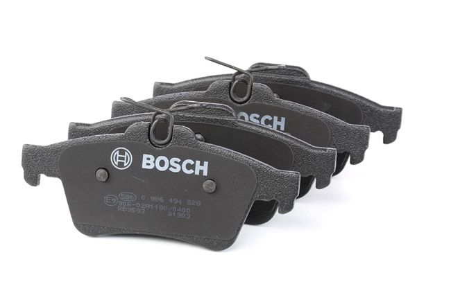 BOSCH 0 986 494 528: Bremžu kluči ar piespiedējplāksni, ar montāžas instrukciju