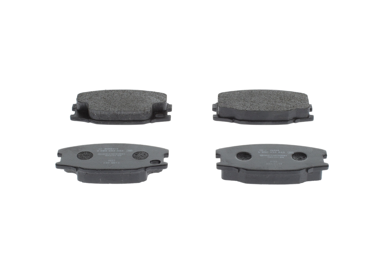 BOSCH 0 986 494 442: Juego de pastillas de freno