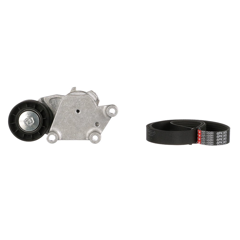 GATES K016PK965: Set curea transmisie cu caneluri Micro-V® Stretch Fit™