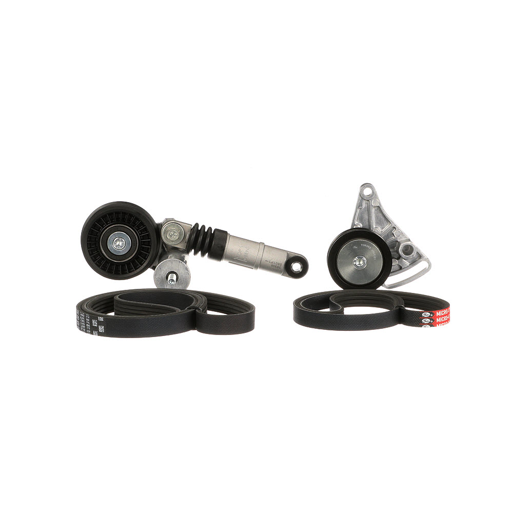 GATES K025PK1435 Комплект пистов ремък AUDI A4 Седан (8E2, B6) 130 K.C. дизел цена
