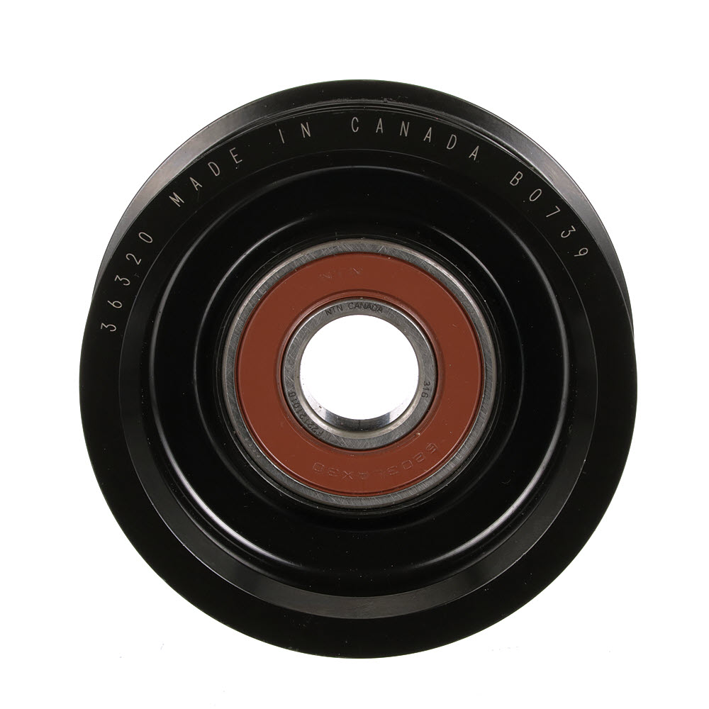 GATES T36320: Umlenk- / Führungsrolle, Keilrippenriemen Ø: 80mm, Ø: 80mm, mit Rillen, Micro-V® UNIQUE FIT