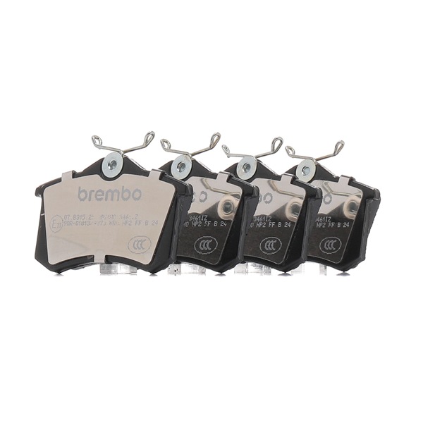 BREMBO 07.B315.25: Juego zapatas freno de alto rendimiento SPORT PADS HP2000