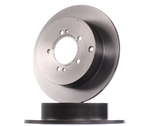 BREMBO COATED DISC LINE 08.A755.11 Bremseskive MITSUBISHI Outlander 2 SUV (CW_W) 230 HK Benzin hvad koster