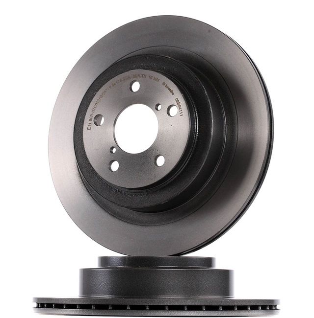 BREMBO 09.B041.11: Disc de frână Ř: 290mm, ventilat interior, Ř: 290mm, acoperit (cu un strat protector) COATED DISC LINE