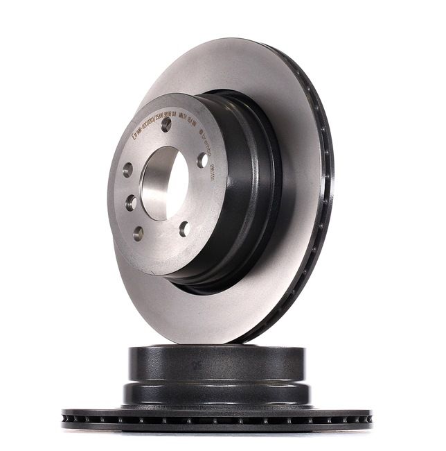 BREMBO 09.B313.11: Disco de freno Ø: 320mm, ventilación interna, Ø: 320mm, revestido, con tornillos COATED DISC LINE