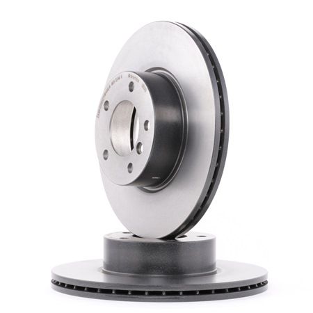 BREMBO 09.B337.21: Disc de frână Ř: 312mm, ventilat interior, Ř: 312mm, acoperit (cu un strat protector), cu suruburi COATED DISC LINE