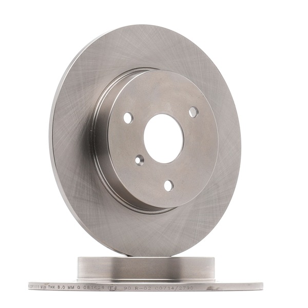 FERODO DDF1111: Bremsscheibe Ø: 280mm, voll, Ø: 280mm, geölt, mit Schrauben PREMIER