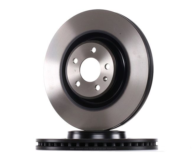 TRW DF6149S: Remschijf TRW SINGLE Ø: 345mm, Geventileerd, Ø: 345mm, Gelakt