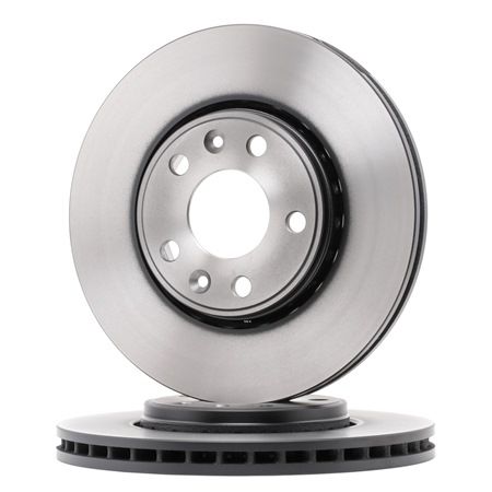 TRW DF6184: Brzdový kotúč Ø: 296mm, vetraný, Ø: 296mm, lakovane