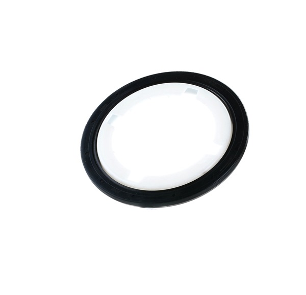 ELRING 394.011: Kurbelwellensimmering PTFE (Polytetrafluorethylen)/ACM (Polyacryl-Kautschuk), mit Montagehülse