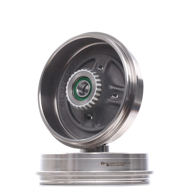 BOSCH 0 986 477 175: Bremstrommel Hinterachse, 234mm, mit Radlager, mit ABS-Sensorring