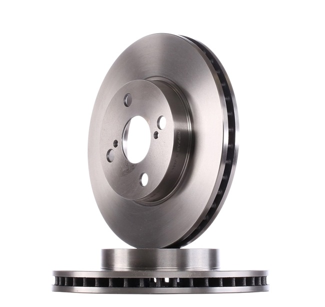 NIPPARTS J3302135 Bremsscheibe Vorderachse, Ø: 255mm, innenbelüftet, Ø: 255mm, lackiert
