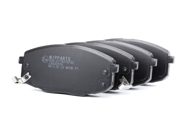 NIPPARTS J3600319: Piduriklotsid Esisild