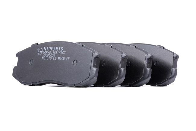 NIPPARTS J3605032: Stabdžių kaladėlės priekinė ašis