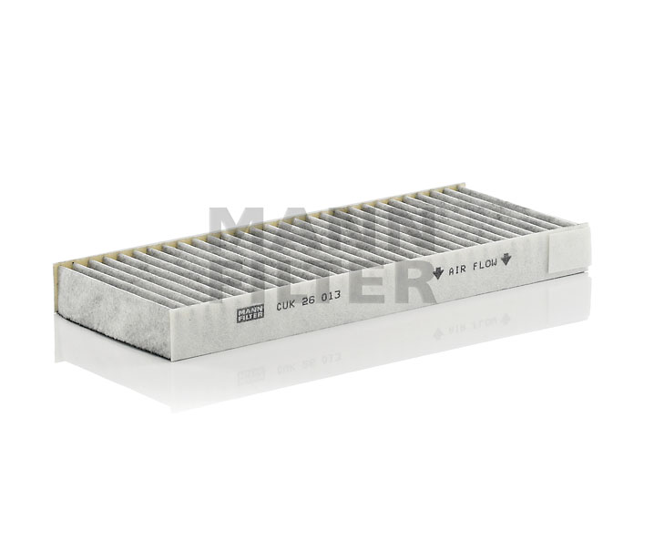 MANN-FILTER CUK 26 013-2: Filtru, aer habitaclu Filtru carbon activ