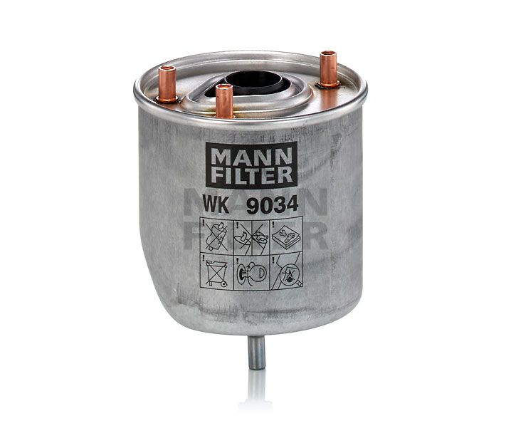 MANN-FILTER WK 9034 z Kraftstofffilter mit Dichtung
