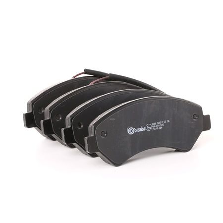 BREMBO P 23 136: Fékbetét készlet, tárcsafék PRIME LINE Tartozékokkal, féknyereg csavarokkal, csikorgásgátló lemezzel