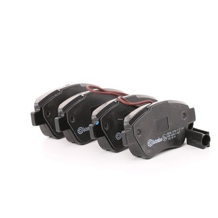 BREMBO P 23 141: Fékbetét készlet, tárcsafék PRIME LINE Tartozékokkal, féknyereg csavarokkal, csikorgásgátló lemezzel
