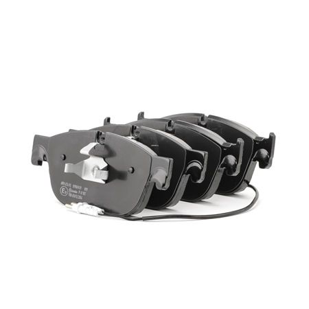 BREMBO P 61 107: Bremsbeläge PRIME LINE mit Zubehör, mit Kolbenclip, mit Anti-Quietsch-Blech