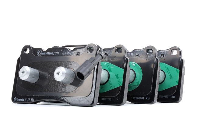 BREMBO P 23 134: Bremsbeläge PRIME LINE ohne Zubehör, mit Anti-Quietsch-Blech