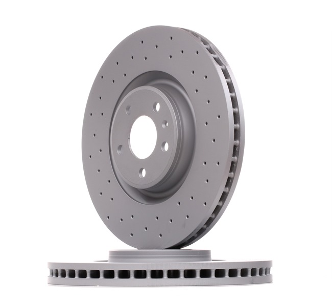 ZIMMERMANN 100.3357.52: Disc de frână Ř: 356mm, ventilat interior, perforat, Ř: 356mm, acoperit (cu un strat protector) SPORT COAT Z
