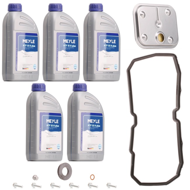 MEYLE 014 135 0200: Kit schimb ulei cutie automată cu acceasorii, cu cantitate de ulei pentru schimb de ulei standard, ORIGINAL Quality