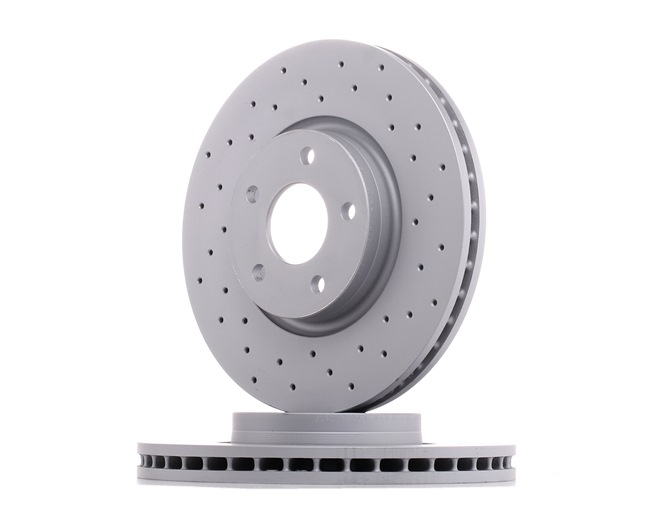 ZIMMERMANN 250.1365.52: Disco de freno Ø: 300mm, ventilación interna, perforado, Ø: 300mm, revestido SPORT COAT Z