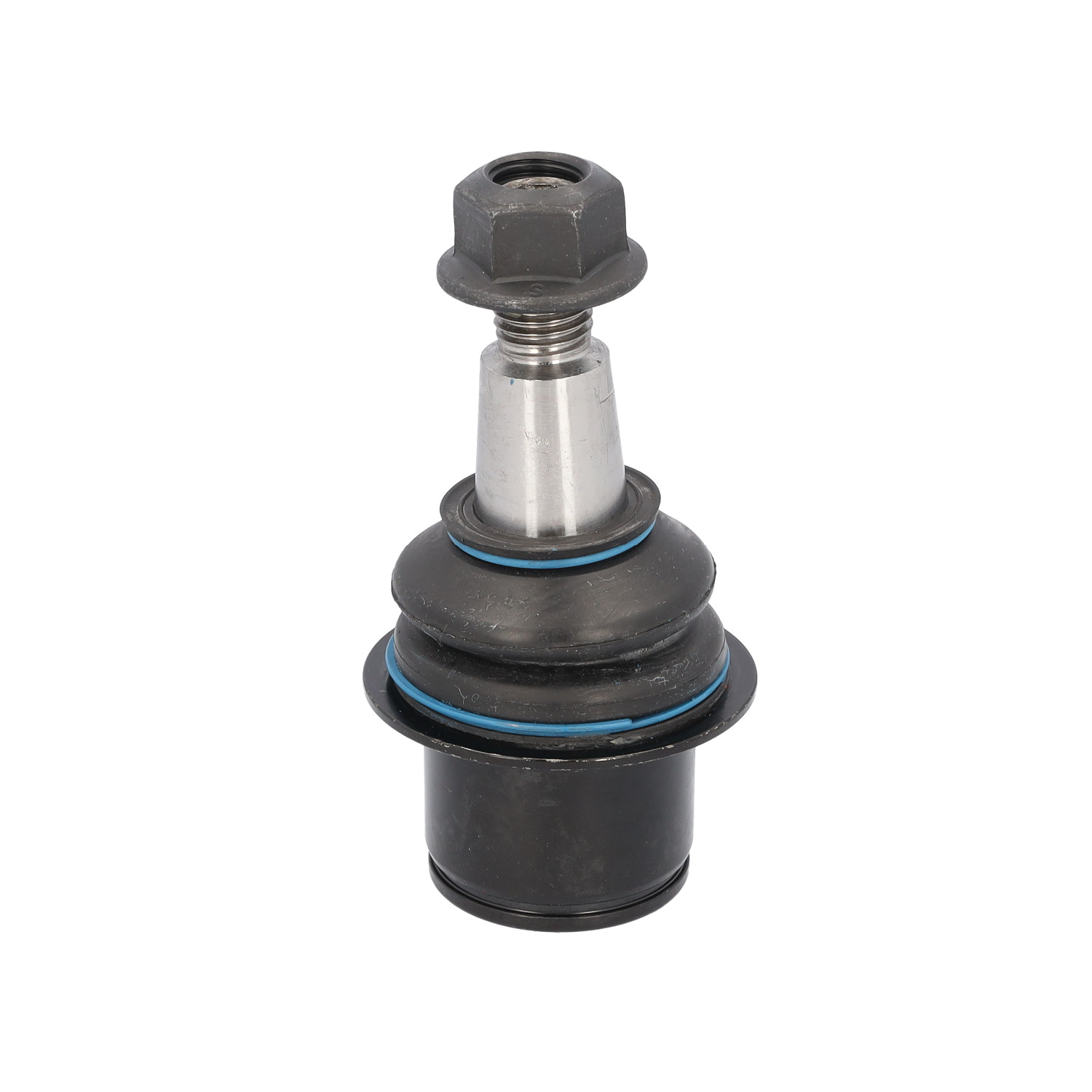FEBI BILSTEIN 40887: Traggelenk Vorderachse links, unten, Vorderachse rechts, 21mm, mit Sicherungsmutter, mit Sicherungsring