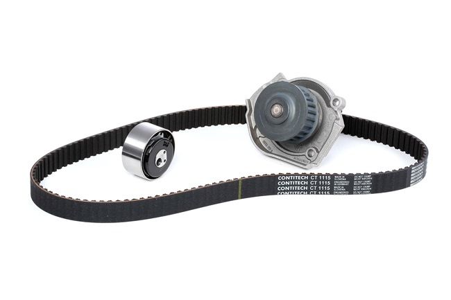 CONTITECH CT1115WP1: Ūdenssūknis + Zobsiksnas komplekts Zobu skaits: 129, Platums: 22mm
