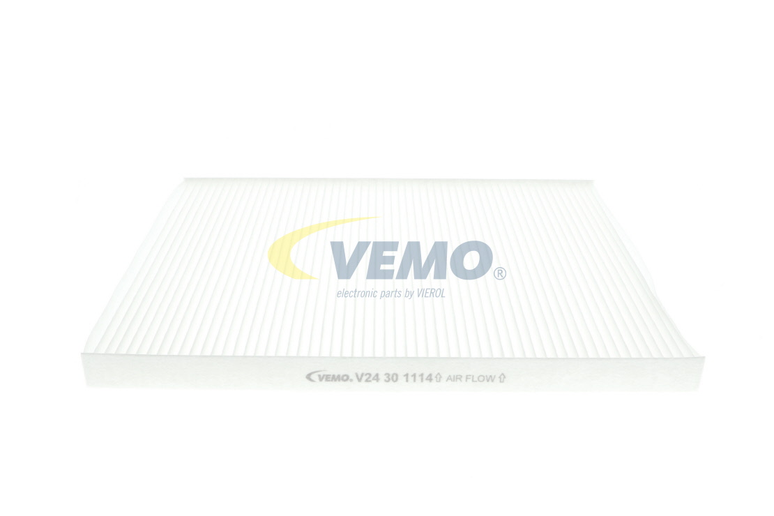 VEMO V24-30-1114: Filtrs, Salona telpas gaiss Papīrs, Daļiņu filtrs, Original VEMO Quality