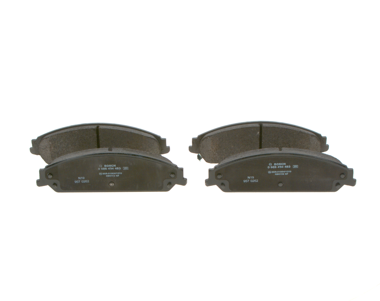BOSCH 0 986 494 483 Klocki hamulcowe CHRYSLER 300 C Sedan (LX, LE) 431 KM benzyna koszt