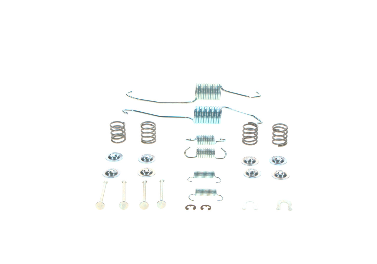 BOSCH 1 987 475 389 Tilbehørssæt, bremsebakker VW Caddy 1 Pickup (14) 75 HK Benzin hvad koster