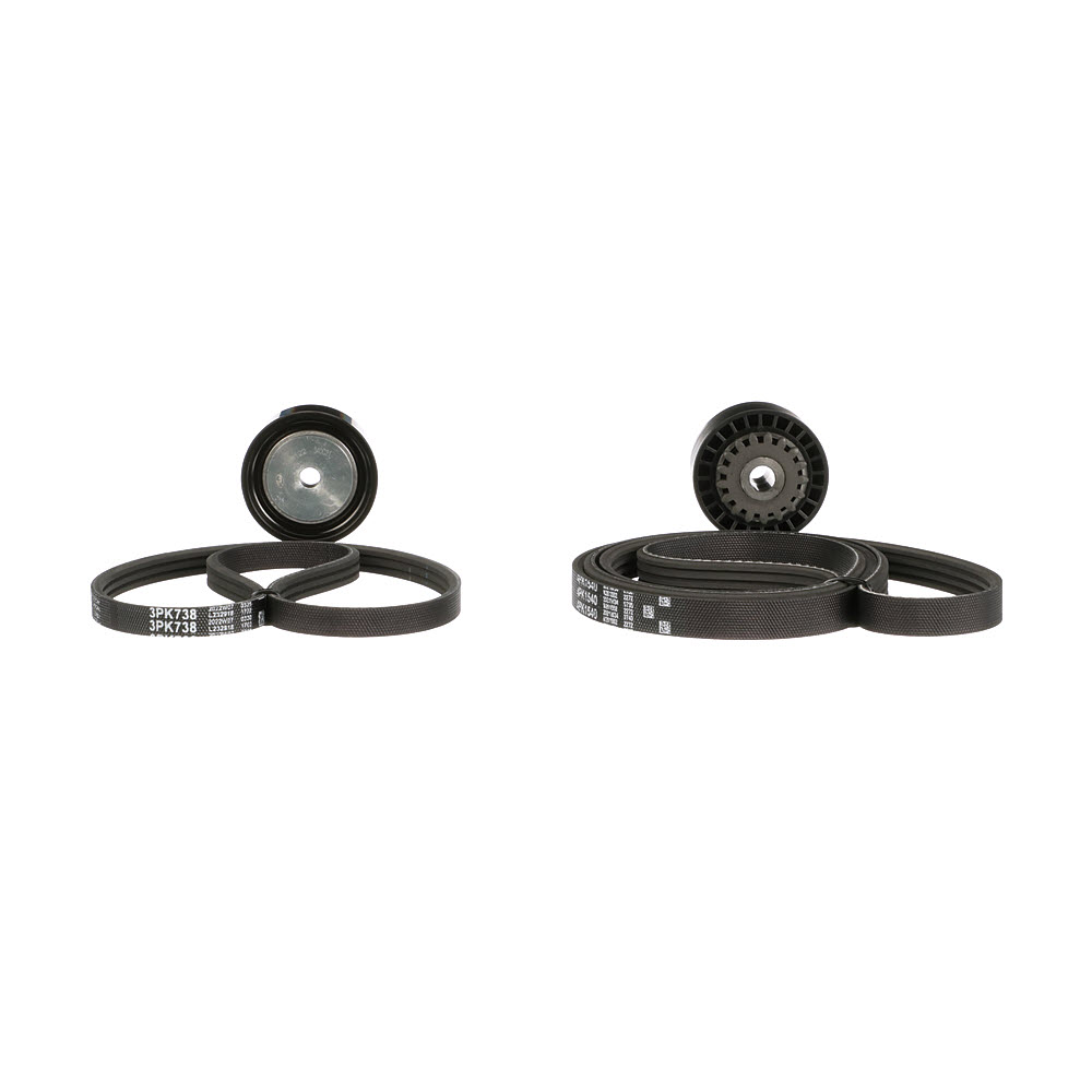 GATES K063PK738 Poly V-riem set RENAULT TWINGO 1 (C06) 58 Pk Benzine kosten