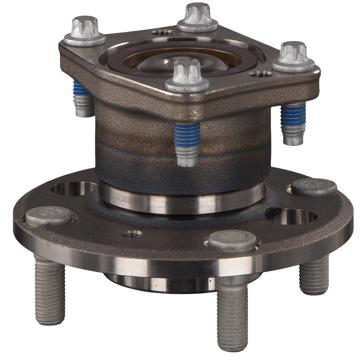 FEBI BILSTEIN 40203: Kit cuscinetto ruota Assale posteriore Sx, Assale posteriore Dx, Cuscinetto ruota integrato nel mozzo, con anello sensore magnetico integrato, con anello sensore ABS, con mozzo portaruota