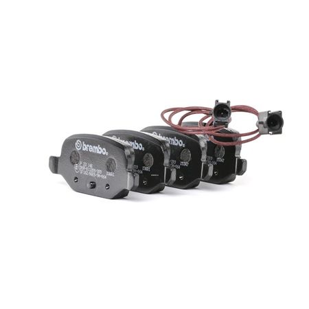 BREMBO P 23 146: Brzdové platničky PRIME LINE bez prislusenstva, s proti hlukovým plechom