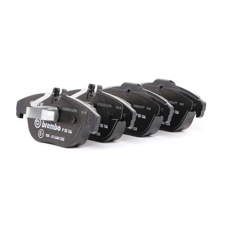 BREMBO P 50 104 Τακάκια φρένων MERCEDES-BENZ C-class T-modell (S204) 224 PS Πετρέλαιο κόστος